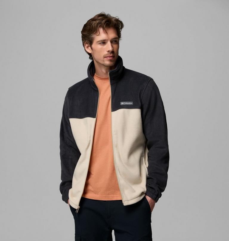 Men's Steens Mountain 2.0 Fleece Jacket, Color: Ancient Fossil, Black, image 5