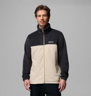 Men's Steens Mountain 2.0 Fleece Jacket, Color: Ancient Fossil, Black, image 5