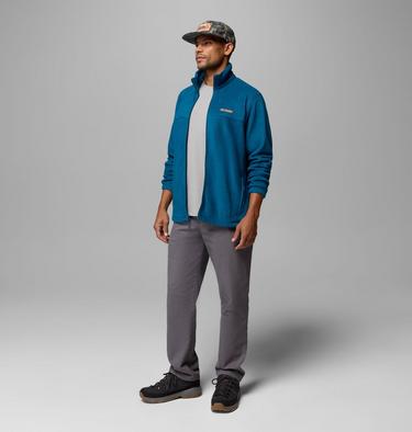 Men's Steens Mountain 2.0 Fleece Jacket, Color: Phoenix Blue, image 2