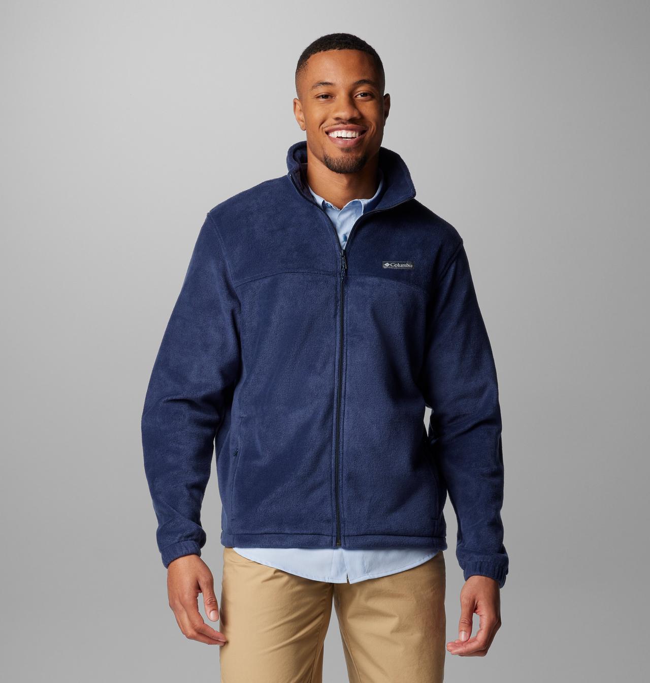 Columbia Steens Mountain Full Zip 2.0, Giacca in pile Uomo, Safari