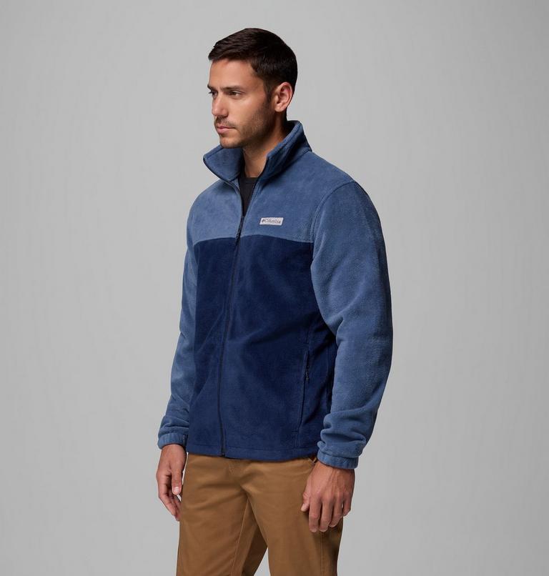 Men's Steens Mountain 2.0 Fleece, Color: Dark Mountain, Collegiate Navy, image 4
