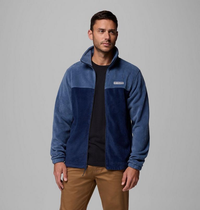 Men's Steens Mountain 2.0 Fleece, Color: Dark Mountain, Collegiate Navy, image 5