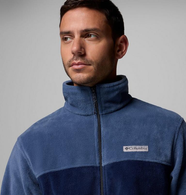 Men's Steens Mountain 2.0 Fleece, Color: Dark Mountain, Collegiate Navy, image 6