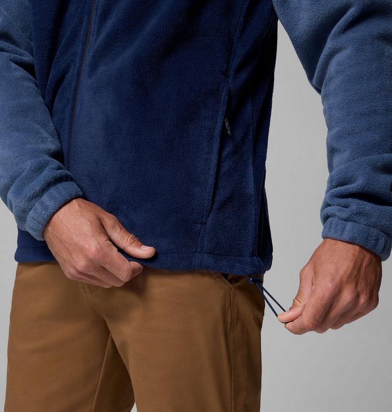 Men's Steens Mountain 2.0 Fleece, Color: Dark Mountain, Collegiate Navy, image 7