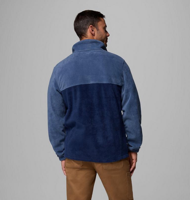 Men's Steens Mountain 2.0 Fleece, Color: Dark Mountain, Collegiate Navy, image 3
