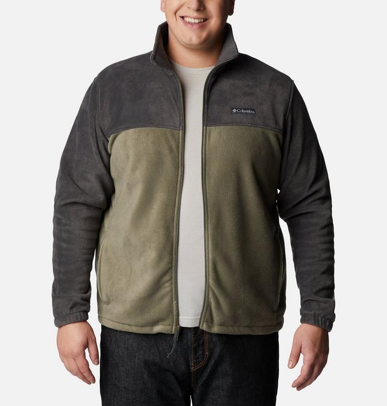 Men&rsquo;s Steens Mountain 2.0 Fleece Jacket - Extended Size, Color: Shark, Stone Green, image 8