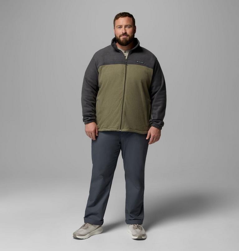 Men&rsquo;s Steens Mountain 2.0 Fleece Jacket - Extended Size, Color: Shark, Stone Green, image 2