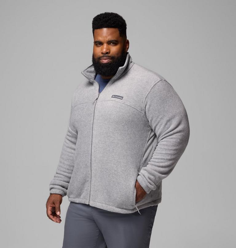 Veste Polaire Steens Mountain 2.0 Homme - Grande Taille, Color: Light Grey Heather, image 4