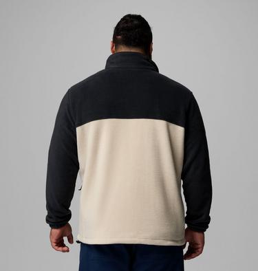 Men&rsquo;s Steens Mountain 2.0 Fleece Jacket - Extended Size, Color: Ancient Fossil, Black, image 3