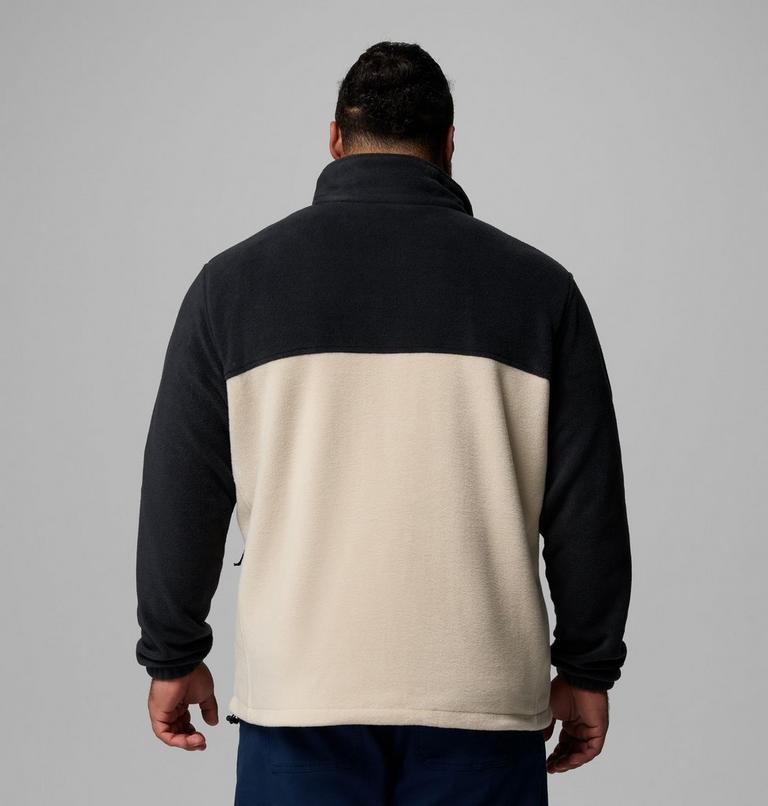 Men&rsquo;s Steens Mountain 2.0 Fleece Jacket - Extended Size, Color: Ancient Fossil, Black, image 3