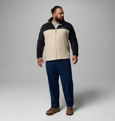 Men&rsquo;s Steens Mountain 2.0 Fleece Jacket - Extended Size, Color: Ancient Fossil, Black, image 2