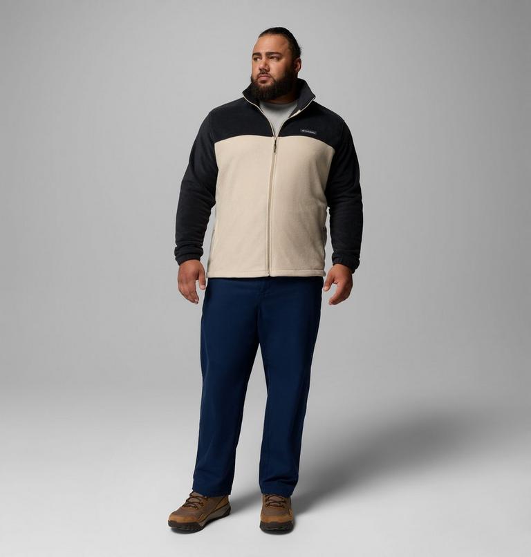 Men&rsquo;s Steens Mountain 2.0 Fleece Jacket - Extended Size, Color: Ancient Fossil, Black, image 8