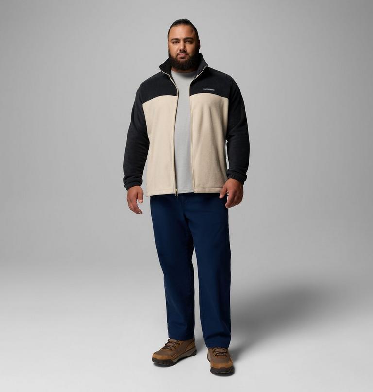 Men&rsquo;s Steens Mountain 2.0 Fleece Jacket - Extended Size, Color: Ancient Fossil, Black, image 9