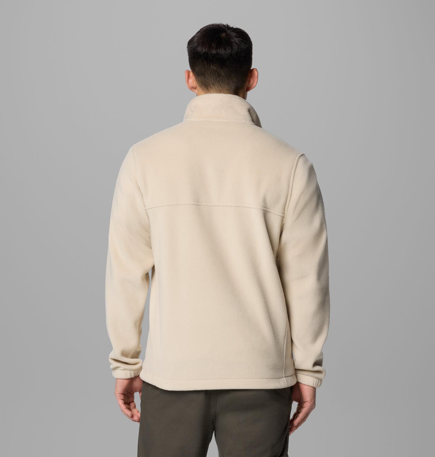 Мужская куртка Columbia Steens Mountain 2.0 Full Zip Fleece Jacket - Tall, цвет: Серо-бежевый — фото 2
