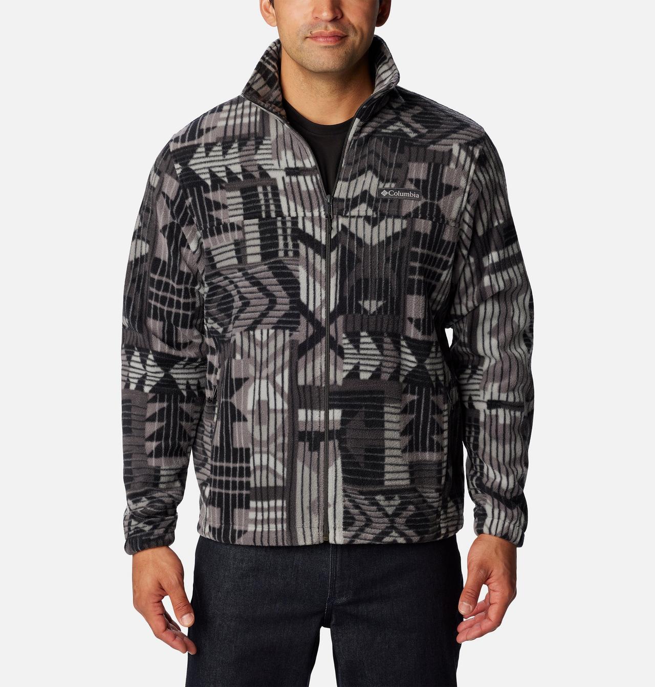 Men’s Steens Mountain™ Printed Fleece Jacket 1