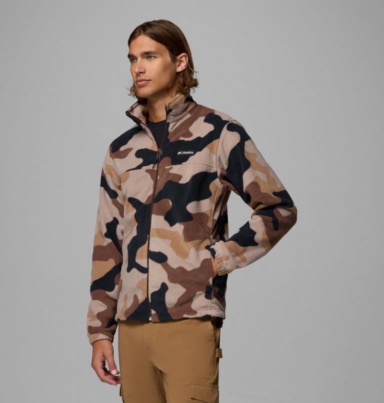 Chaqueta de polar Steens Mountain para hombre, Color: Tobacco Mod Camo, image 4