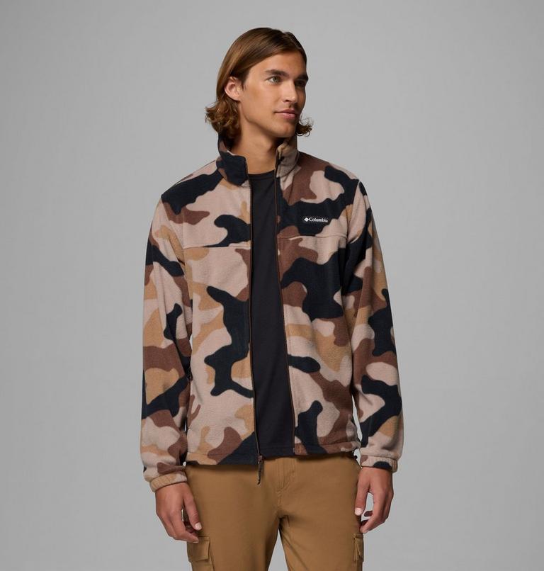 Chaqueta de polar Steens Mountain para hombre, Color: Tobacco Mod Camo, image 5