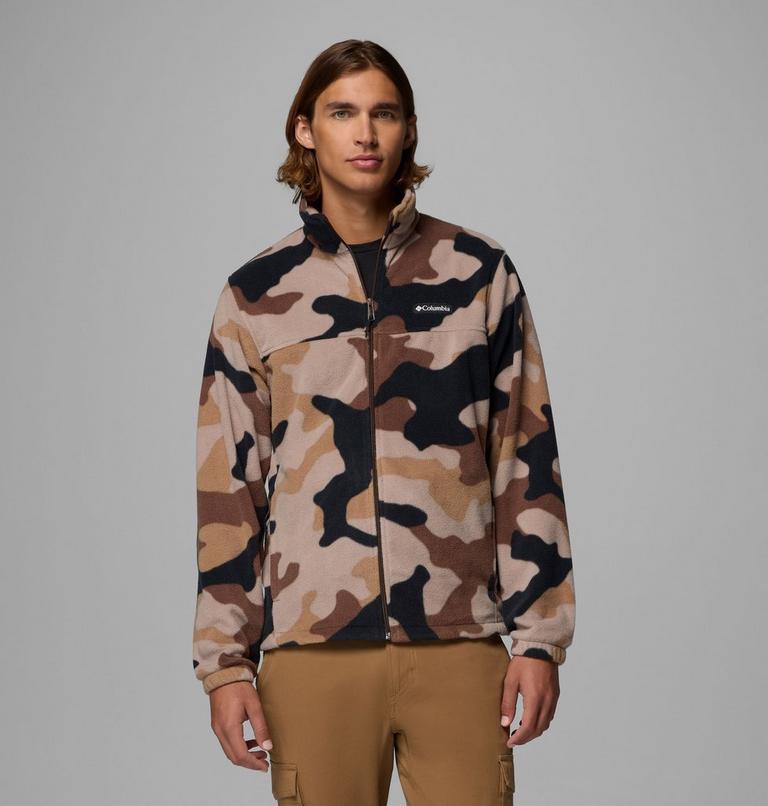 Chaqueta de polar Steens Mountain para hombre, Color: Tobacco Mod Camo, image 1