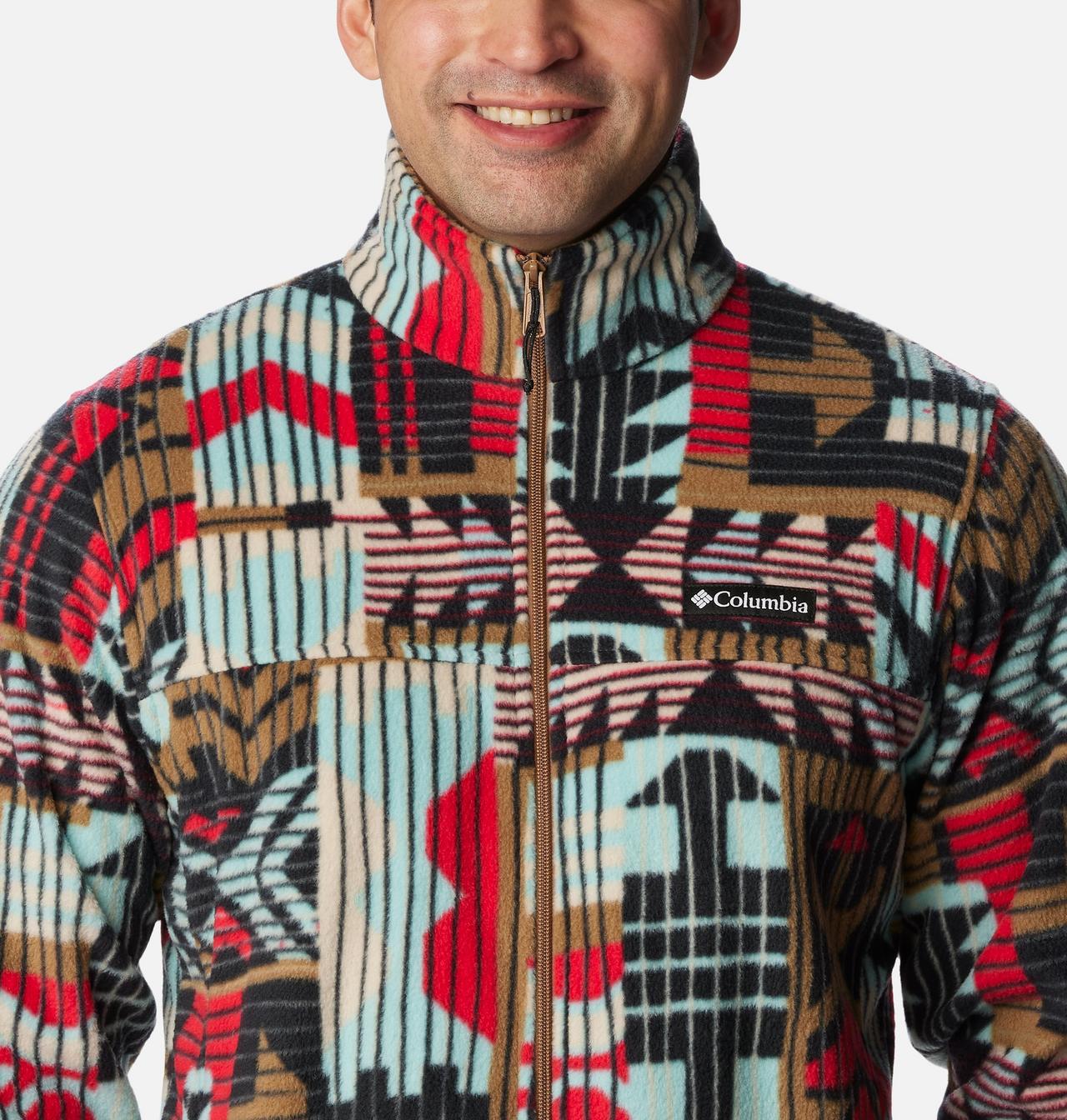 Men’s Steens Mountain™ Printed Fleece Jacket 4