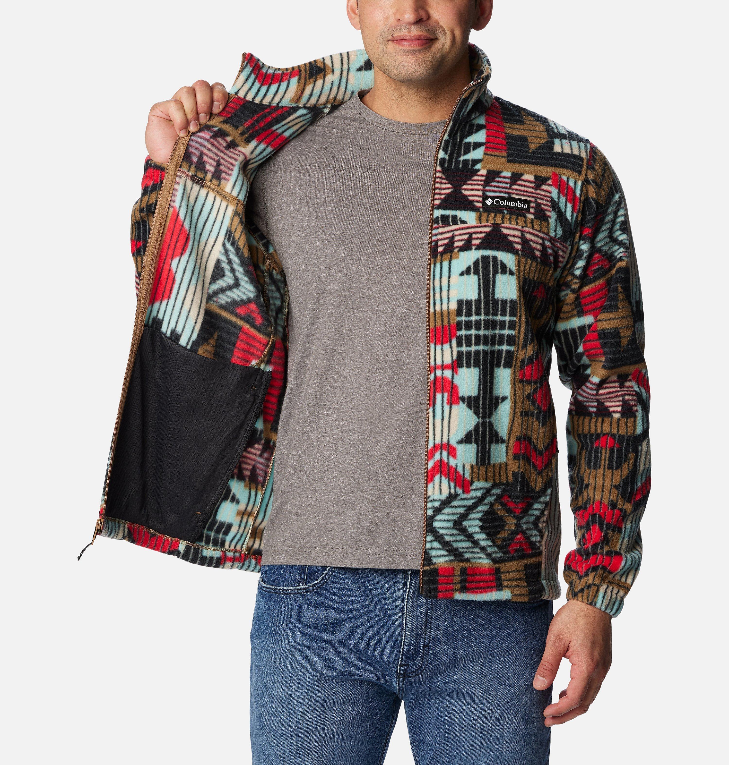 Men’s Steens Mountain Printed Fleece Jacket 5
