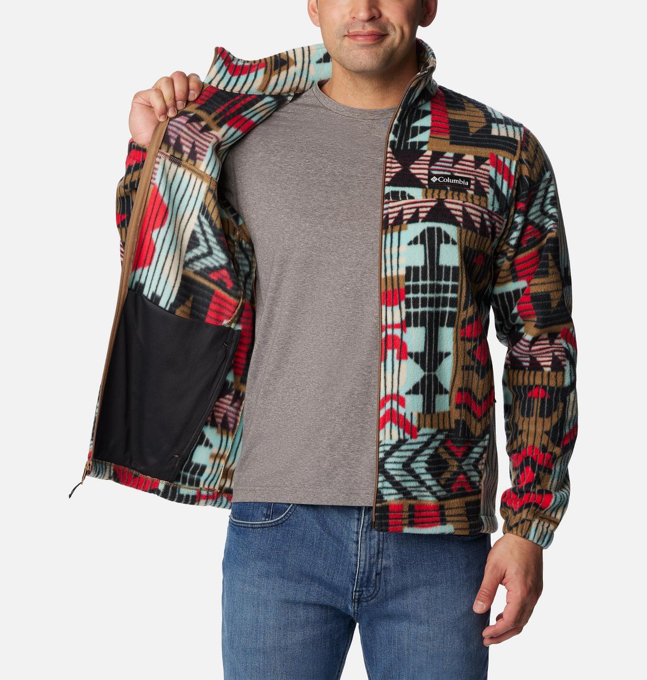 Men’s Steens Mountain™ Printed Fleece Jacket 5