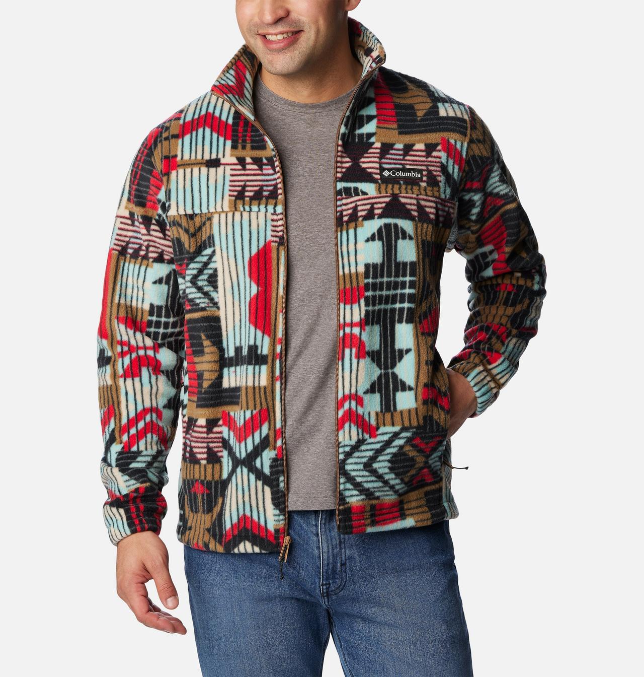 Men’s Steens Mountain™ Printed Fleece Jacket 7