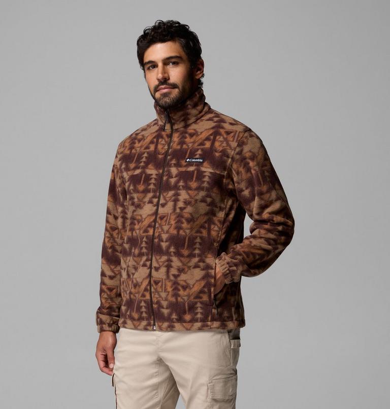 Chaqueta de polar Steens Mountain para hombre, Color: Tobacco Sketchup, image 4