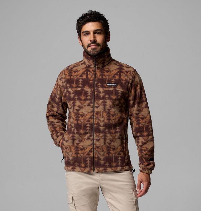 Chaqueta de polar Steens Mountain para hombre, Color: Tobacco Sketchup, image 1