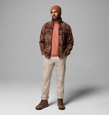 Steens Mountain Printed Jacket, Color: Tobacco Sketchup, image 10