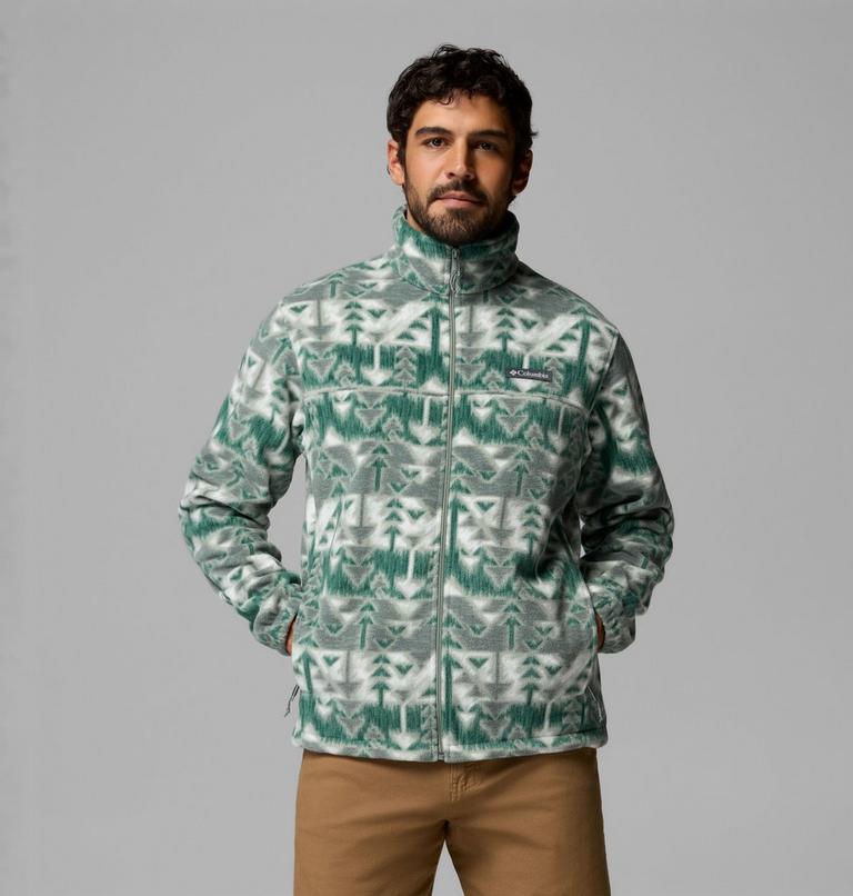 Chaqueta de polar Steens Mountain para hombre, Color: Safari Sketchup, image 1