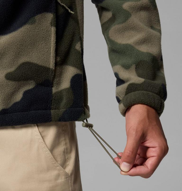 Chaqueta de polar Steens Mountain para hombre, Color: Stone Green Mod Camo, image 7