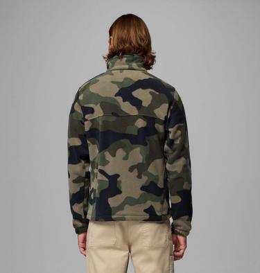 Veste Polaire imprimée Steens Mountains Homme, Color: Stone Green Mod Camo, image 15