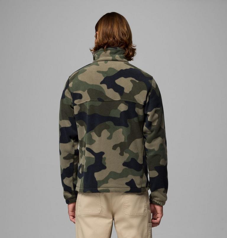 Chaqueta de polar Steens Mountain para hombre, Color: Stone Green Mod Camo, image 3
