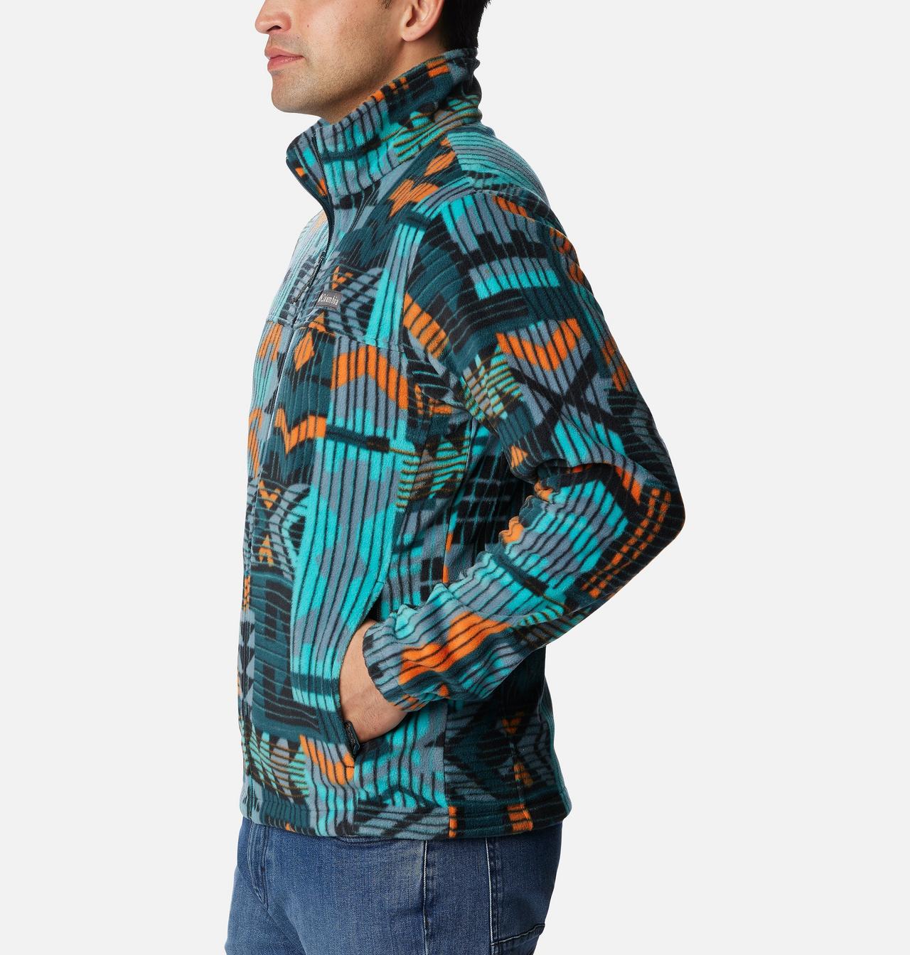 Men’s Steens Mountain™ Printed Fleece Jacket 3