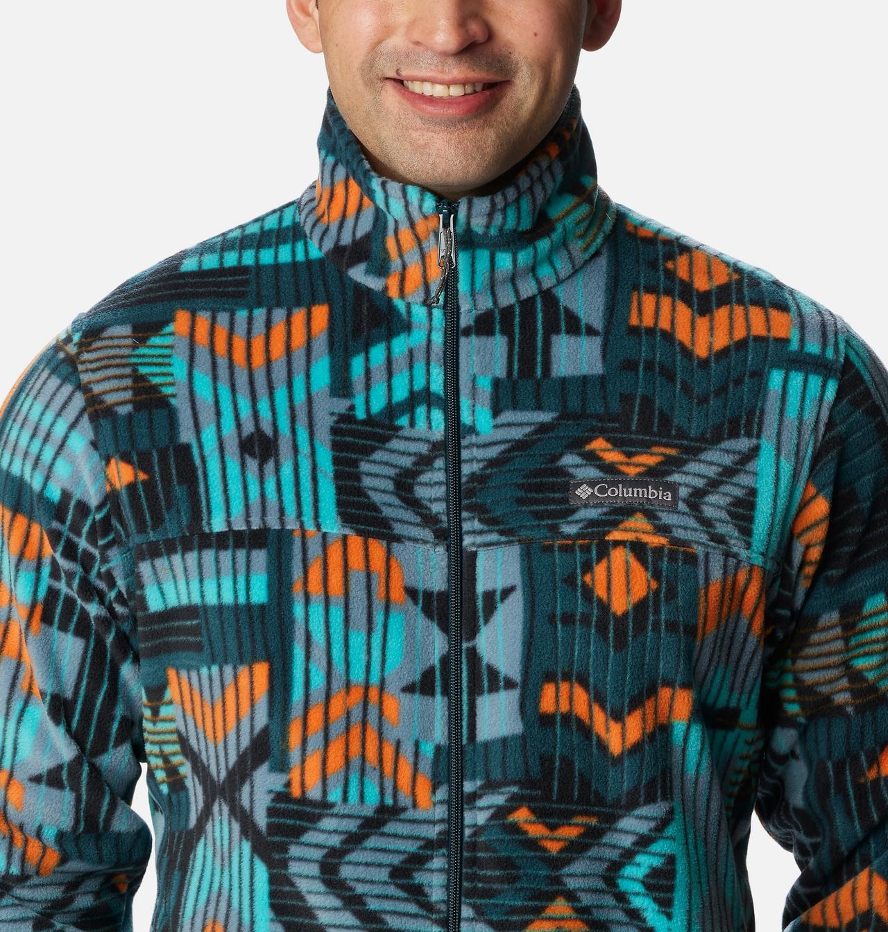 Men’s Steens Mountain™ Printed Fleece Jacket 4