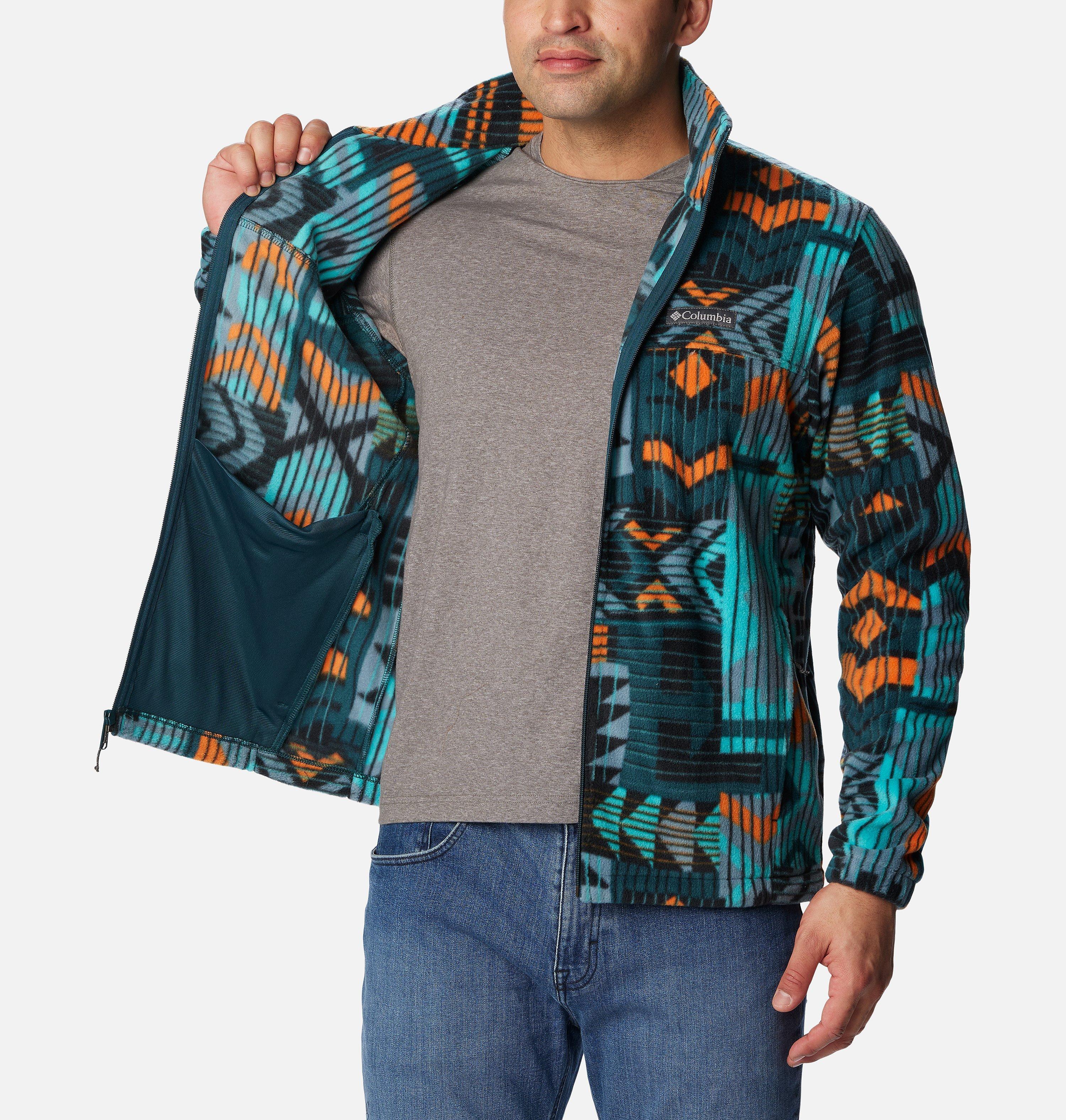 Men’s Steens Mountain Printed Fleece Jacket 5