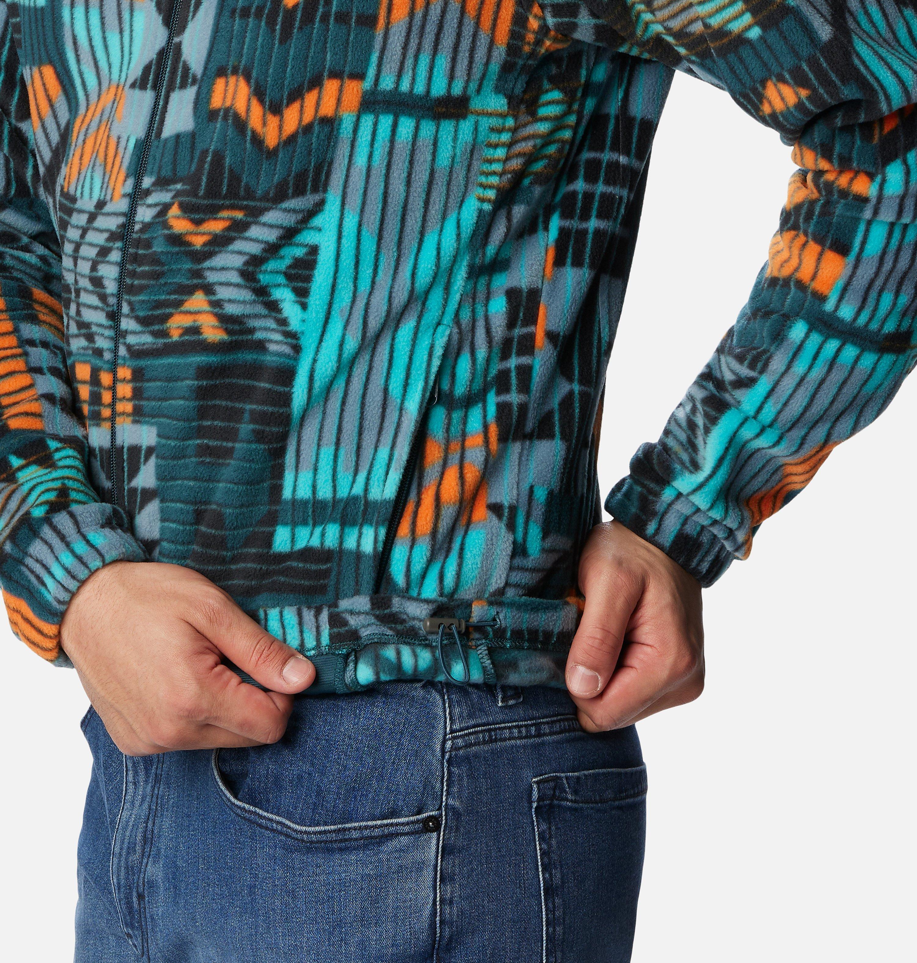 Men’s Steens Mountain Printed Fleece Jacket 6