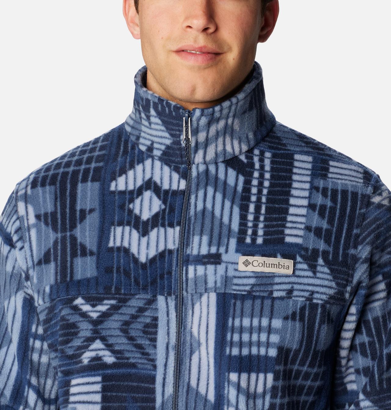 Men’s Steens Mountain™ Printed Fleece Jacket 4