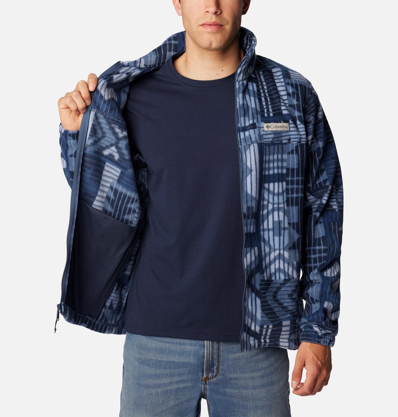 Men’s Steens Mountain™ Printed Fleece Jacket 5