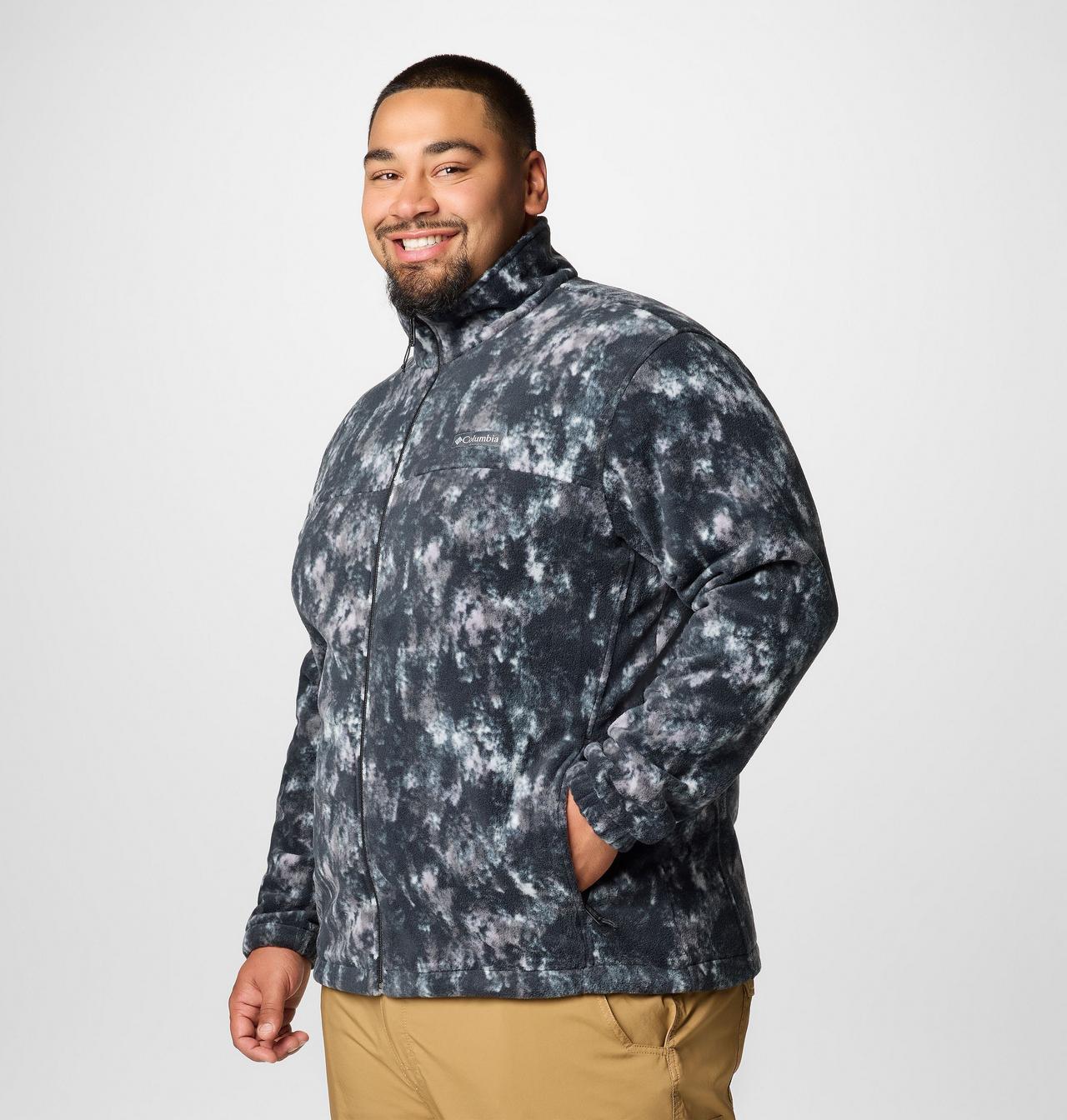 Men's Steens Mountain™ Printed Fleece Jacket - Big 4