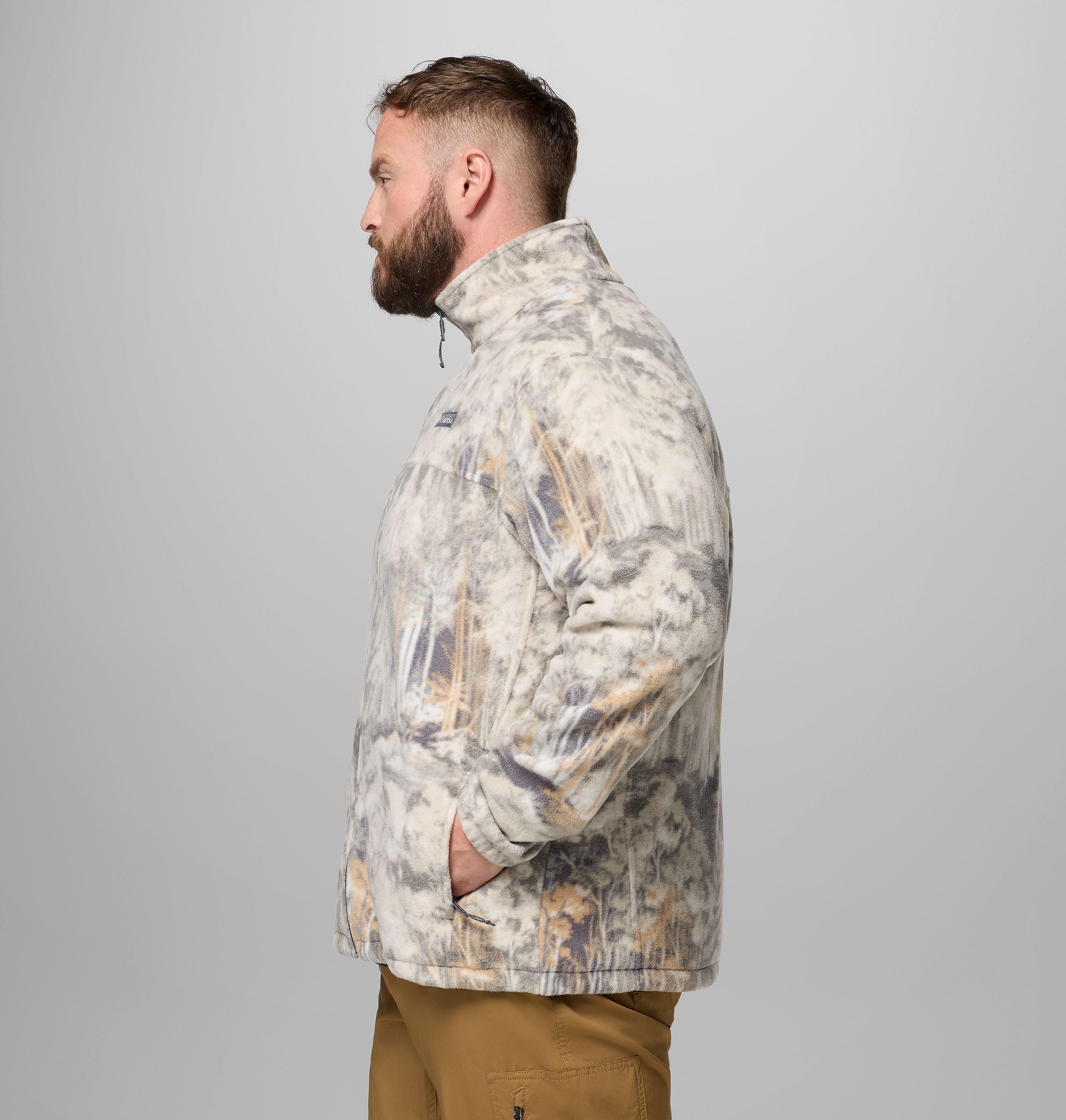 Men's Steens Mountain Printed Fleece Jacket - Big 4