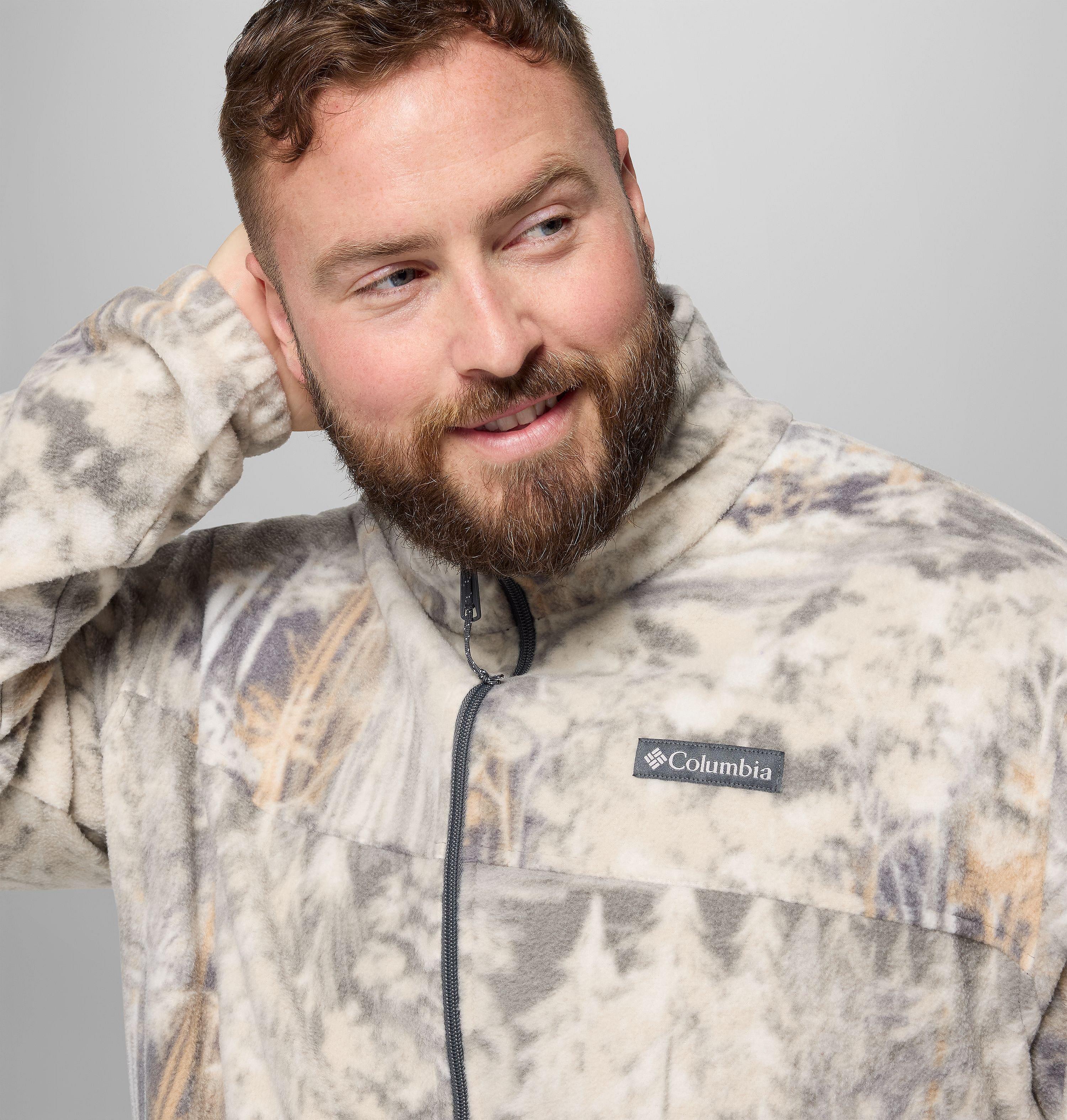 Men's Steens Mountain Printed Fleece Jacket - Big 6