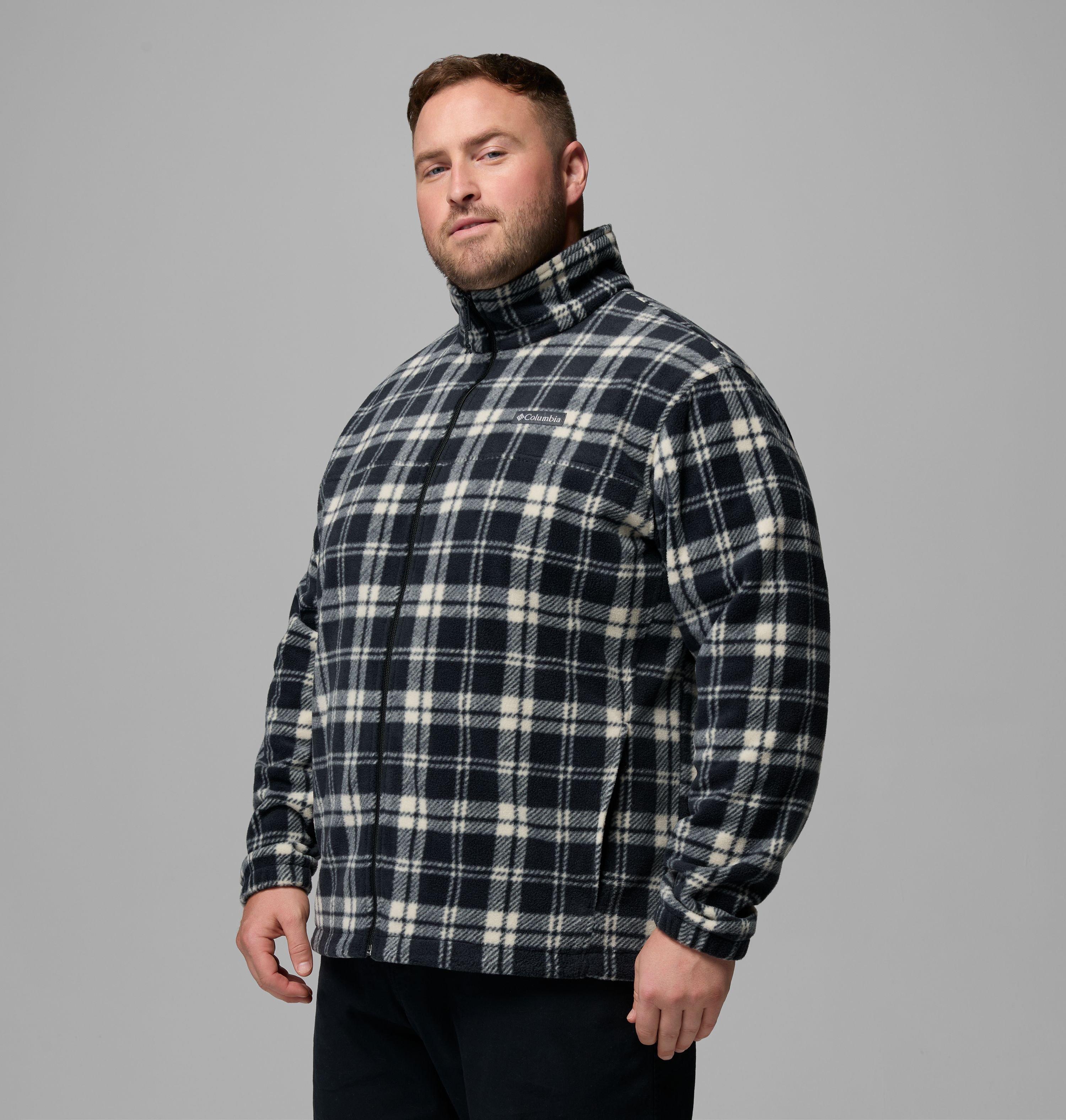 Men's Steens Mountain Printed Fleece Jacket - Big | 031 | 3X 4