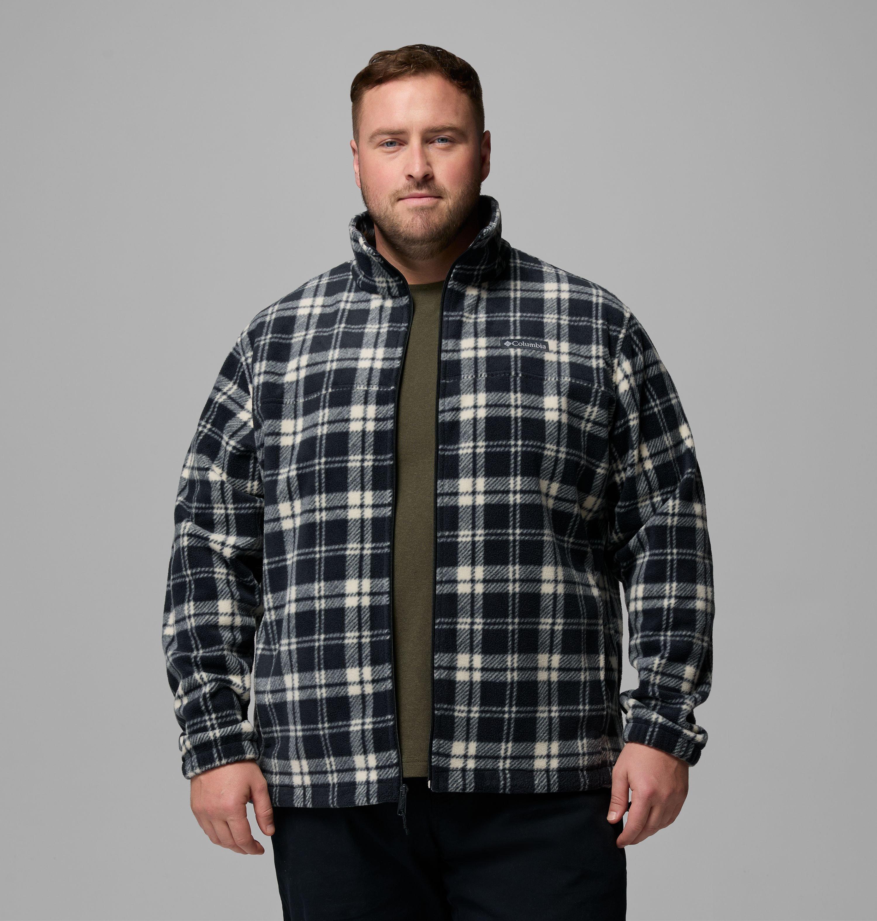 Men's Steens Mountain Printed Fleece Jacket - Big | 031 | 3X 5