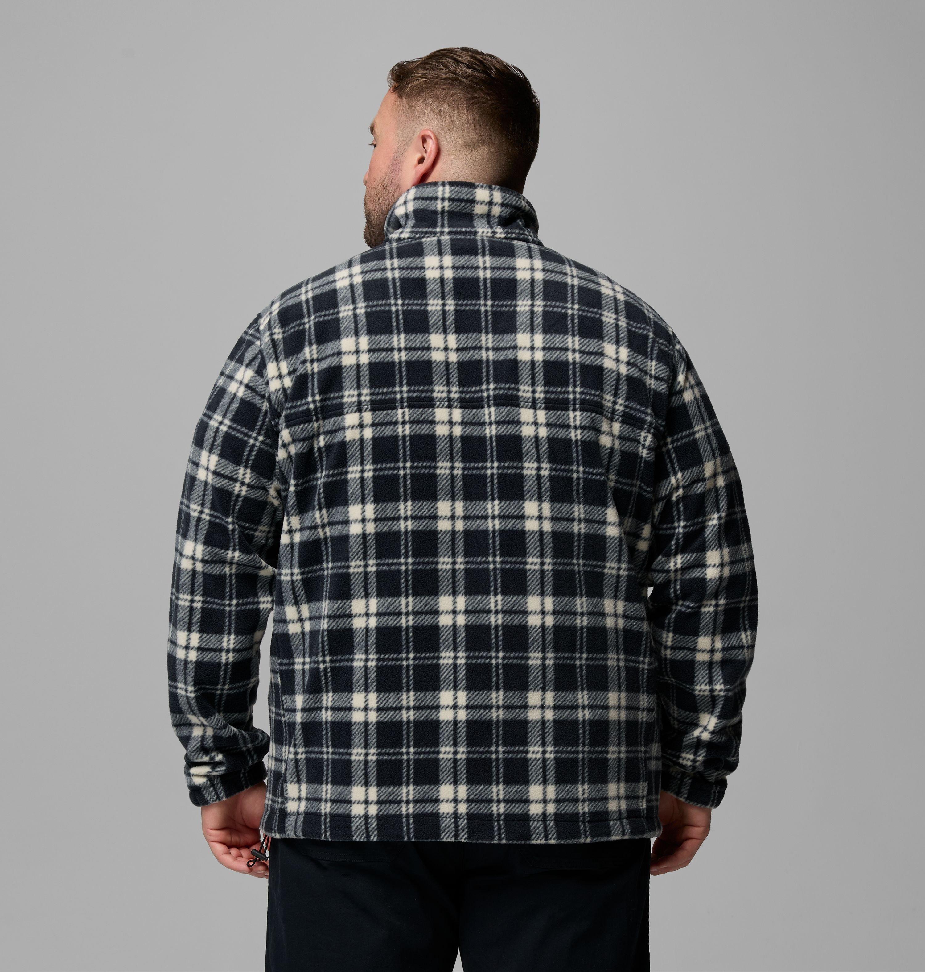 Men's Steens Mountain Printed Fleece Jacket - Big | 031 | 3X 3