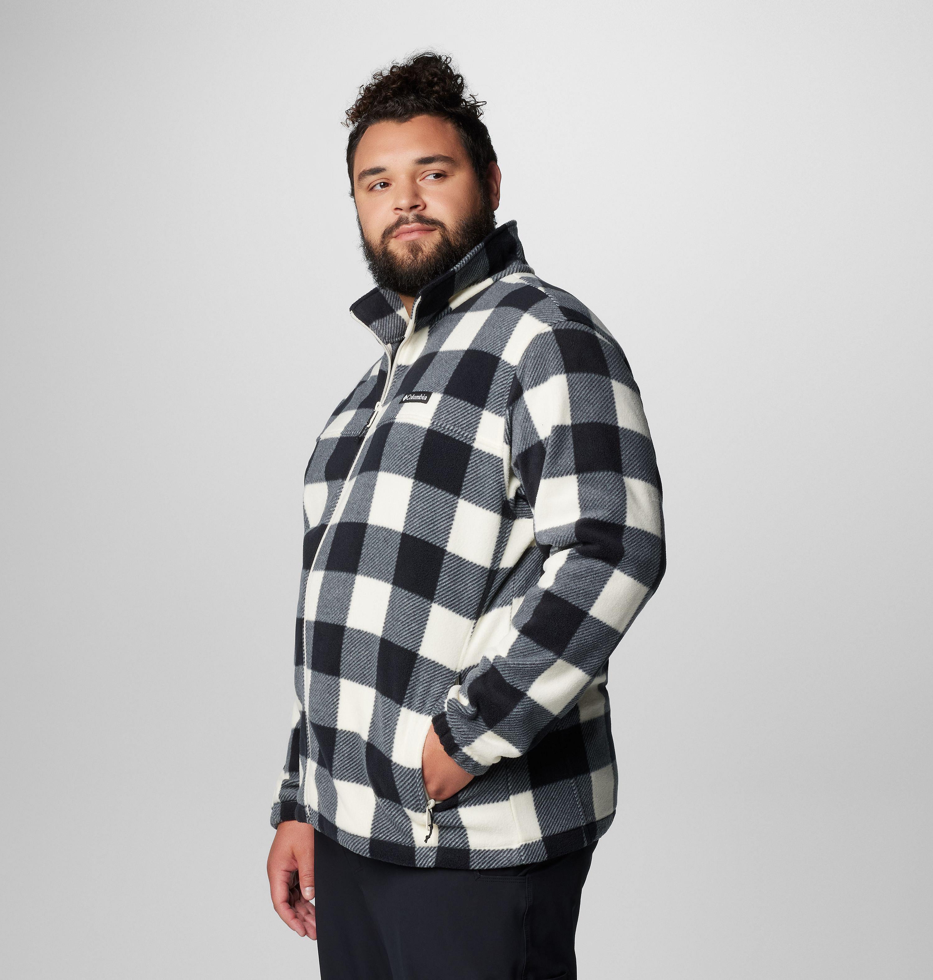 Men's Steens Mountain Printed Fleece Jacket - Big 4