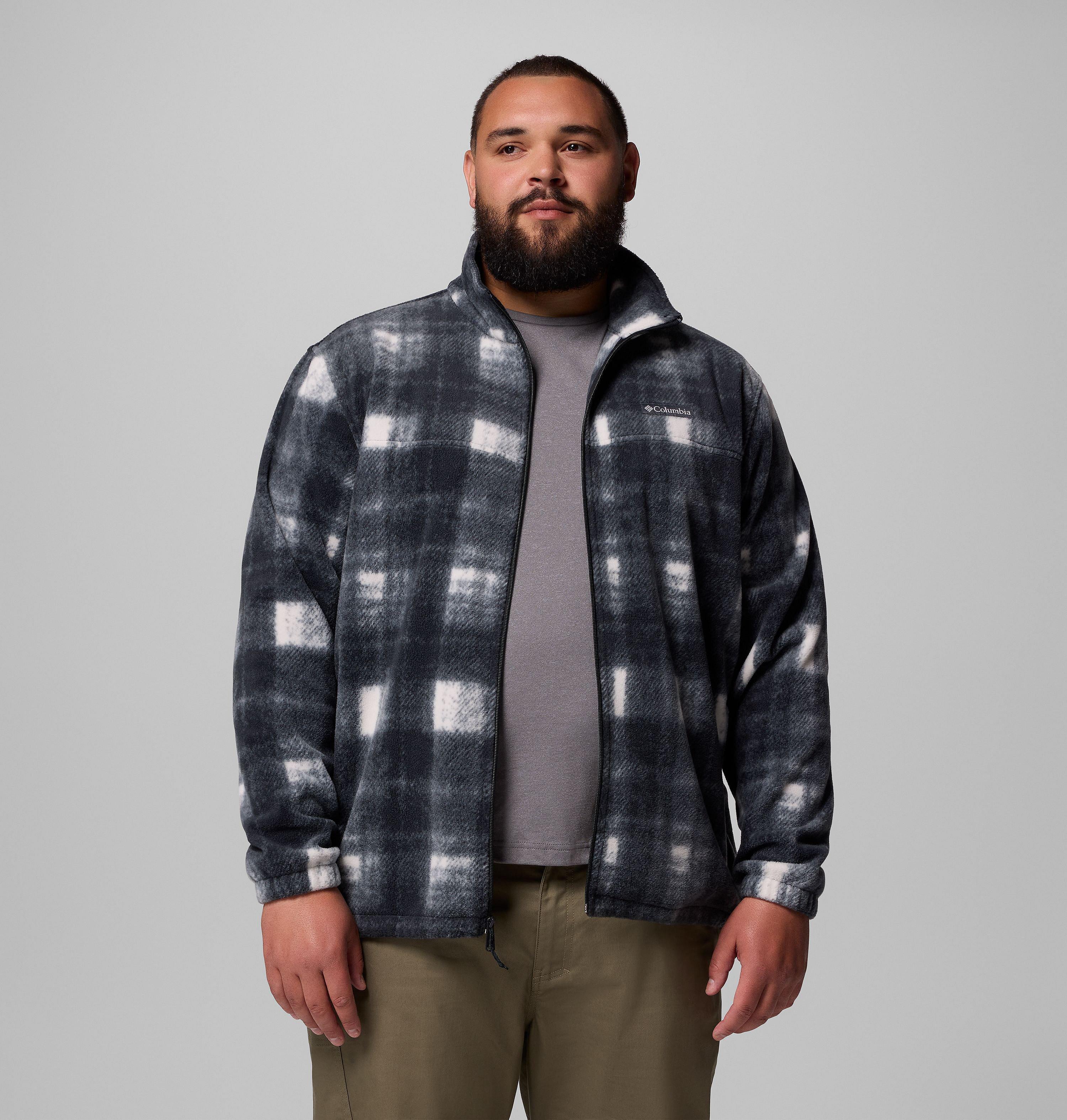 Men's Steens Mountain Printed Fleece Jacket - Big | 195 | 2X 5