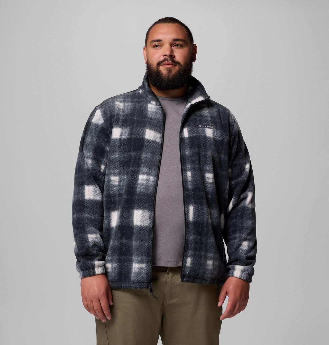 Men's Steens Mountain™ Printed Fleece Jacket - Big | 195 | 1X 5