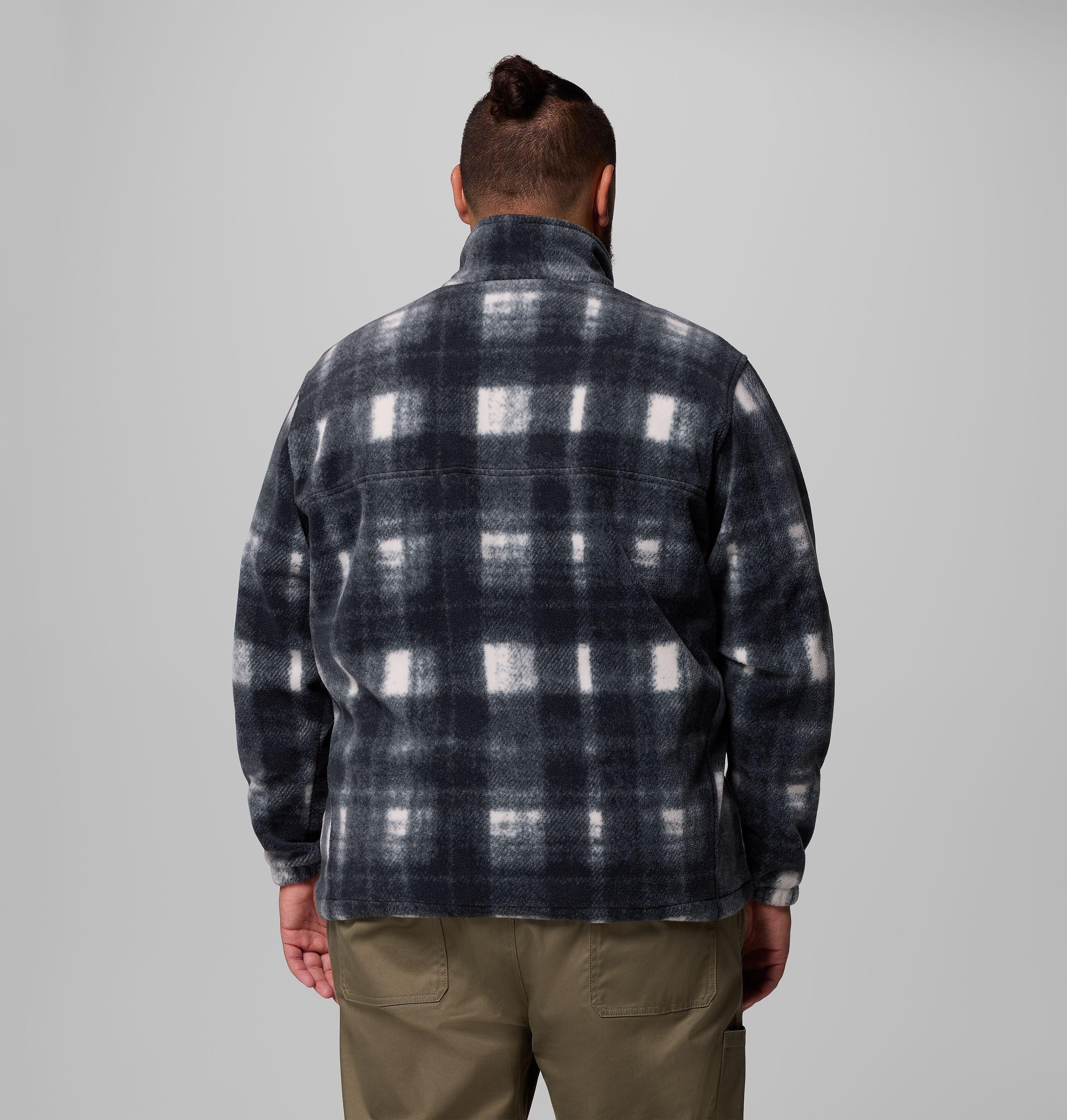 Men's Steens Mountain Printed Fleece Jacket - Big | 195 | 2X 3