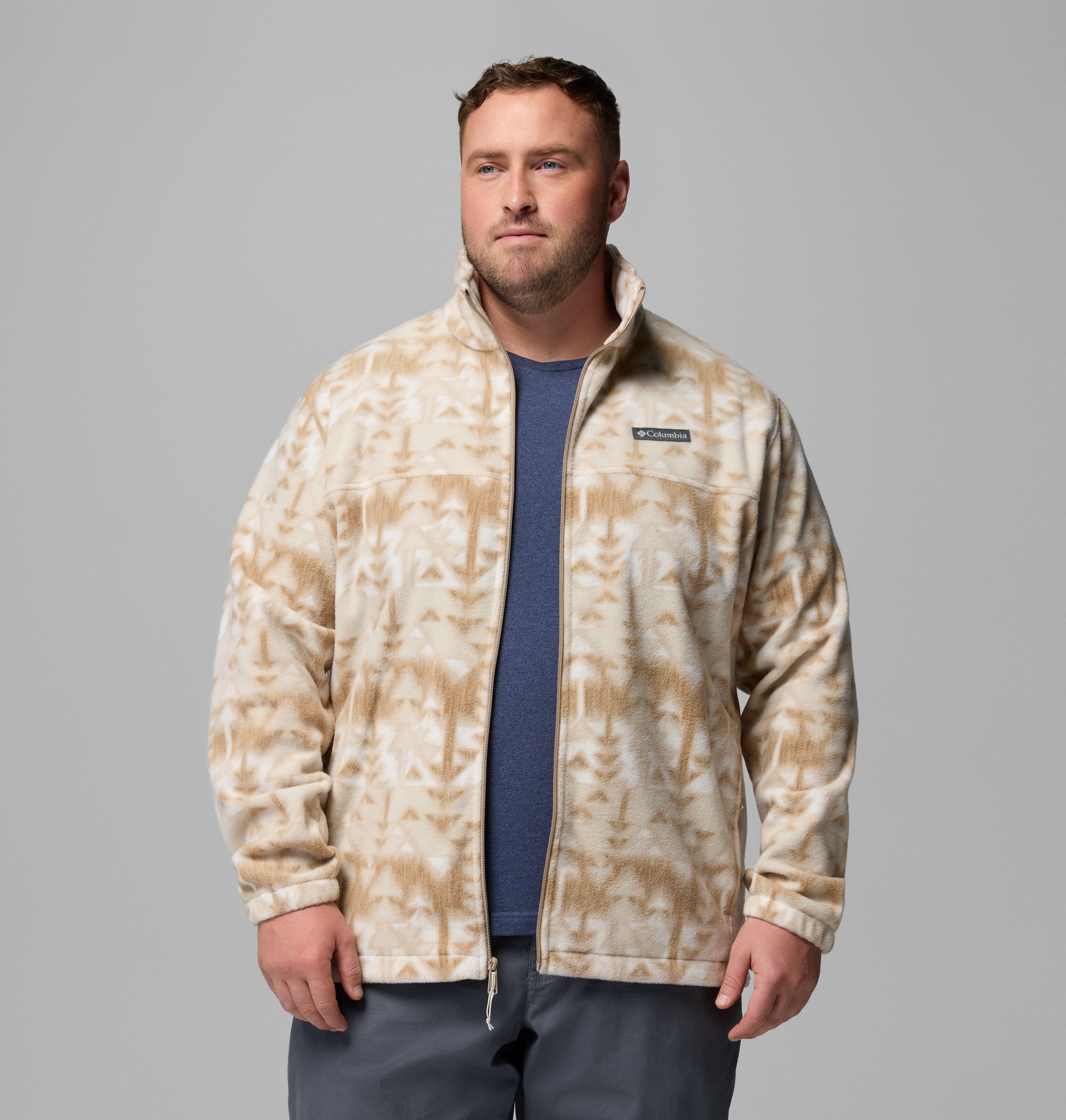 Men's Steens Mountain Printed Fleece Jacket - Big | 272 | 4X 5